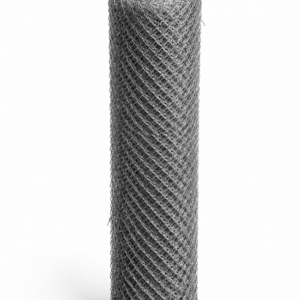 MALLA ESLABONADA GALVANIZADA CAL. 12,5 • HUECO 60 MM • ROLLO 10 x 1,8 MT