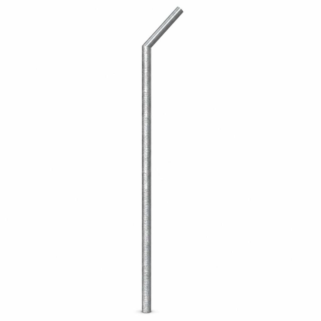 POSTE GALVA 2"X1,9MMX2,5MTS + 0.5 MTS BRAZO