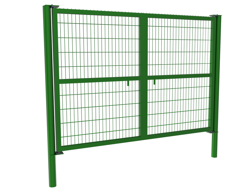 PUERTA BATIENTE DOS HOJAS Ref. AXIS 2D 4 x 2 mts
